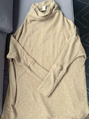 We the Free People Kitty Funnel Neck Thermal Army Small